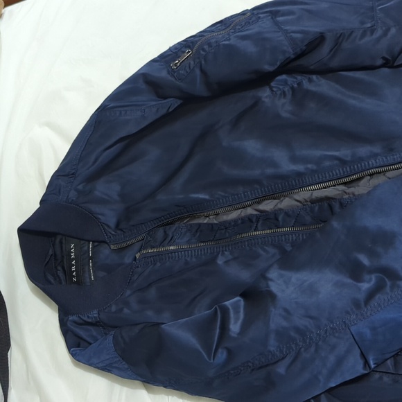 Zara unisex jacket dark blue-small - Picture 2 of 3